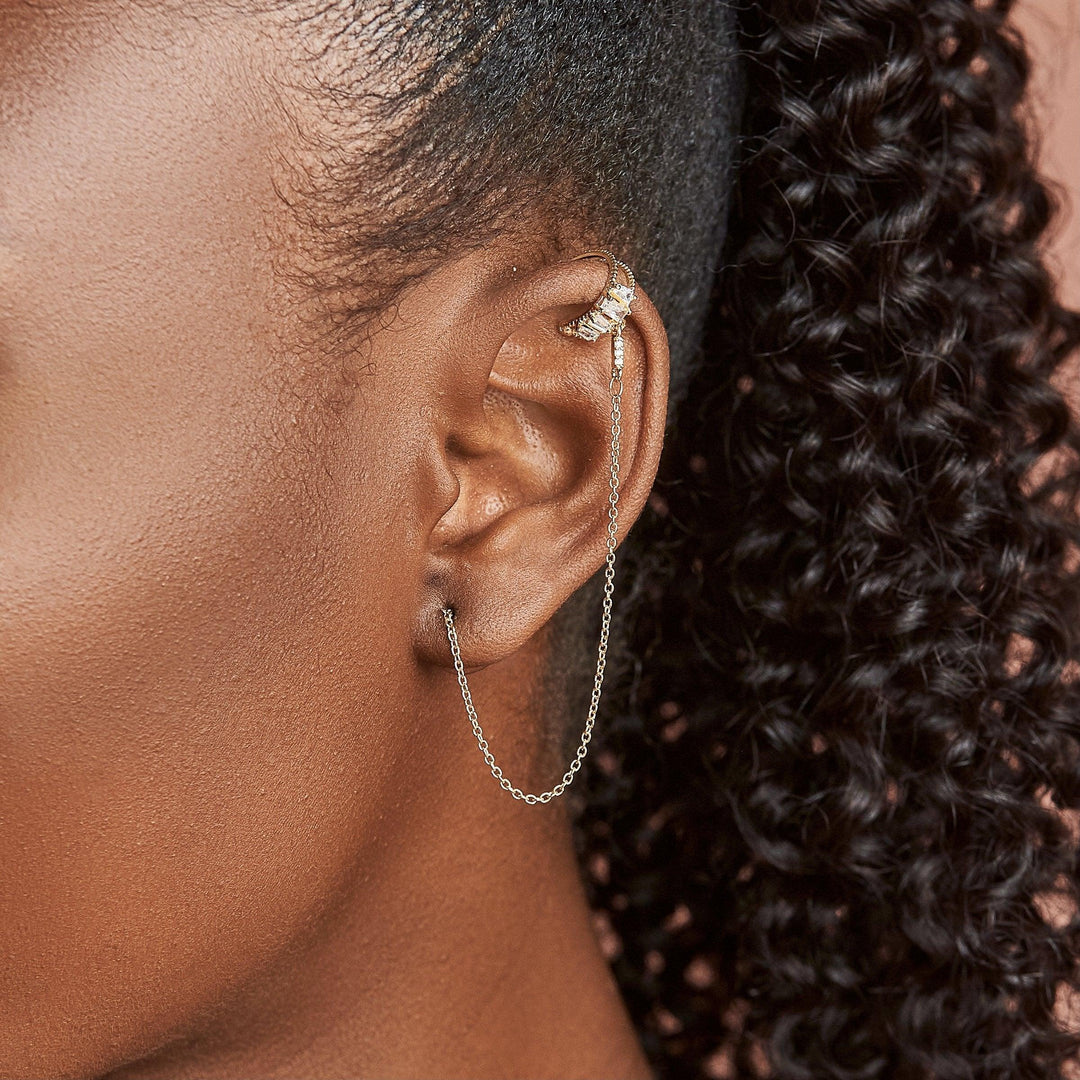 Gold Cuff Earring in Lagos, Nigeria - All Things Chic