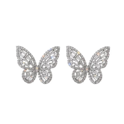 Butterfly CZ Earring in Lagos, Nigeria - All Things Chic