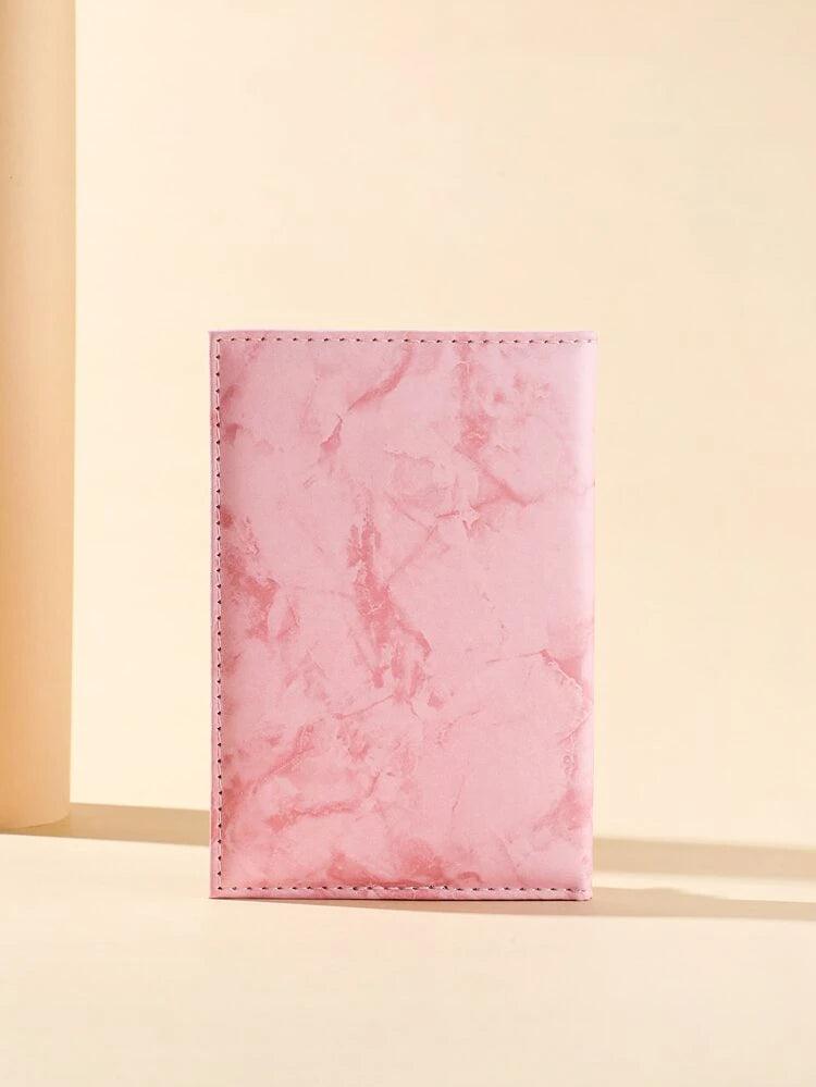 Marble Passport Cover - Pink in Lagos, Nigeria - All Things Chic