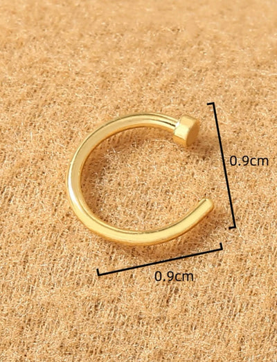 Simple Gold Nose Ring