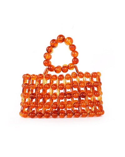 Brown beaded purse in Lagos, Nigeria - All Things Chic