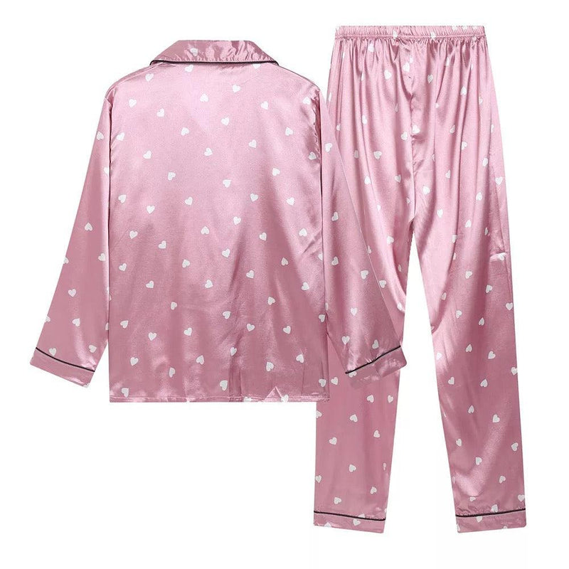 Heart Detailed Pyjamas Set